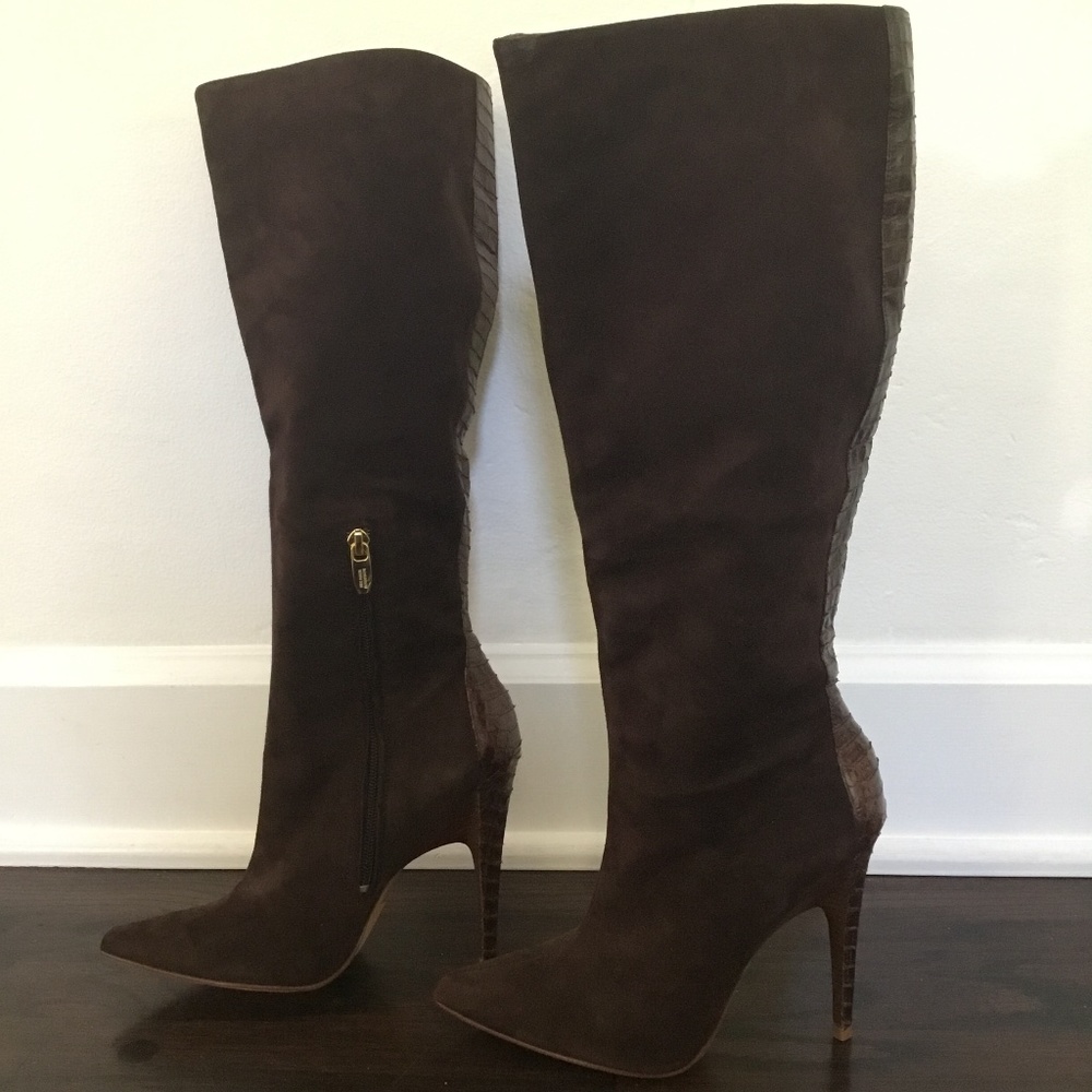 Brown Suede Sigerson Morrison Boots